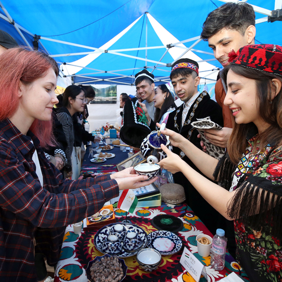 계명대서 2018 실크로드 중앙아시아 문화축전 행사 열려
