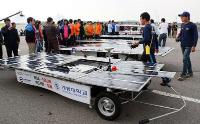 KMU Students Won Second Prize in the Unmanned Solar Vehicle Challenge