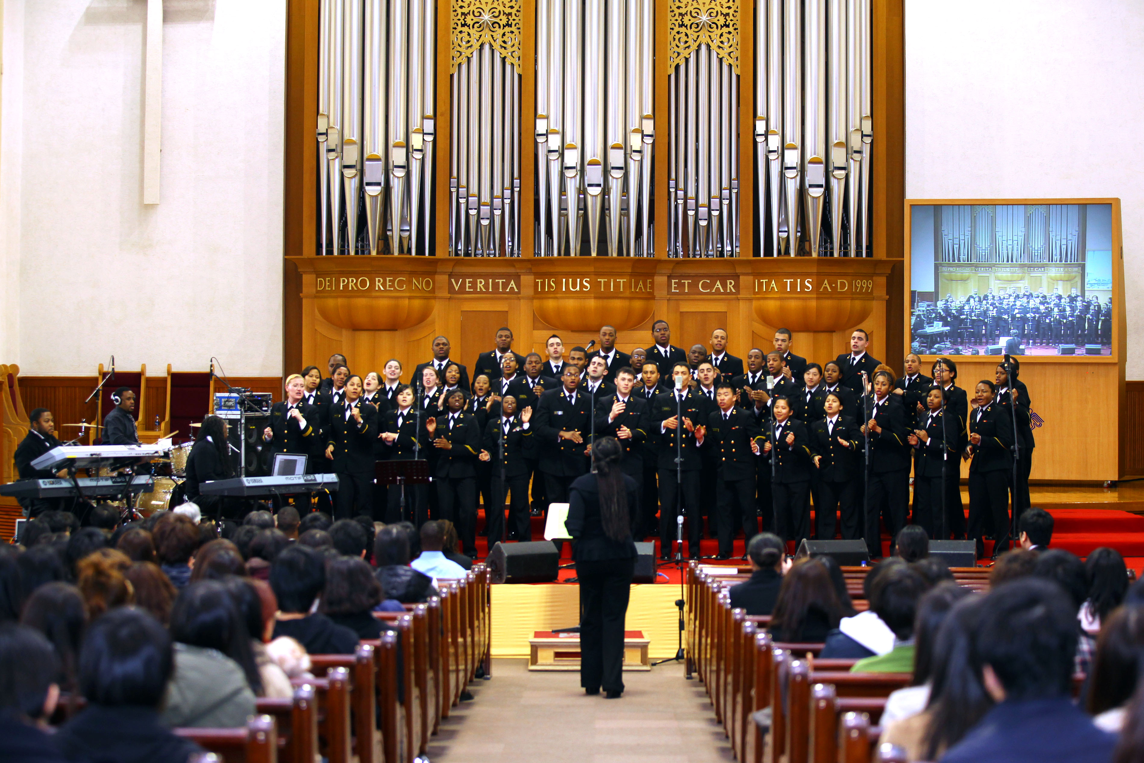 US Naval Academy Gospel Choir Performance at Keimyung University