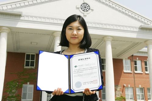 Keimyung University a Senior, Got the Top Score on the IFRS